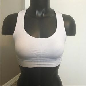 White Champion Sports Bra Size S